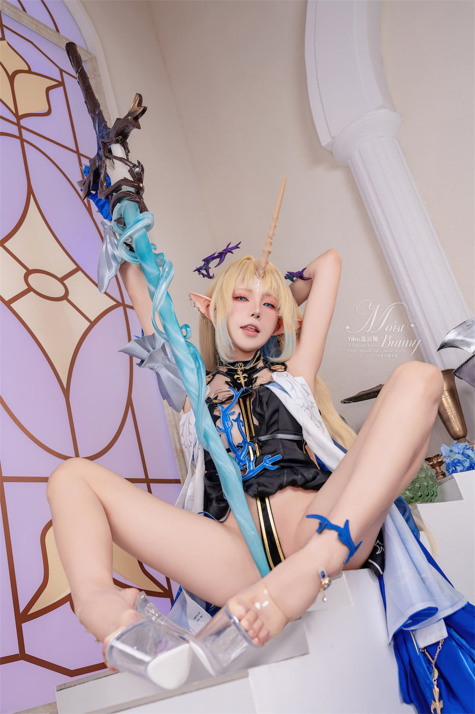 咬一口兔娘 鸣潮芙露德莉斯100图2视频(啃一口兔子)插图1