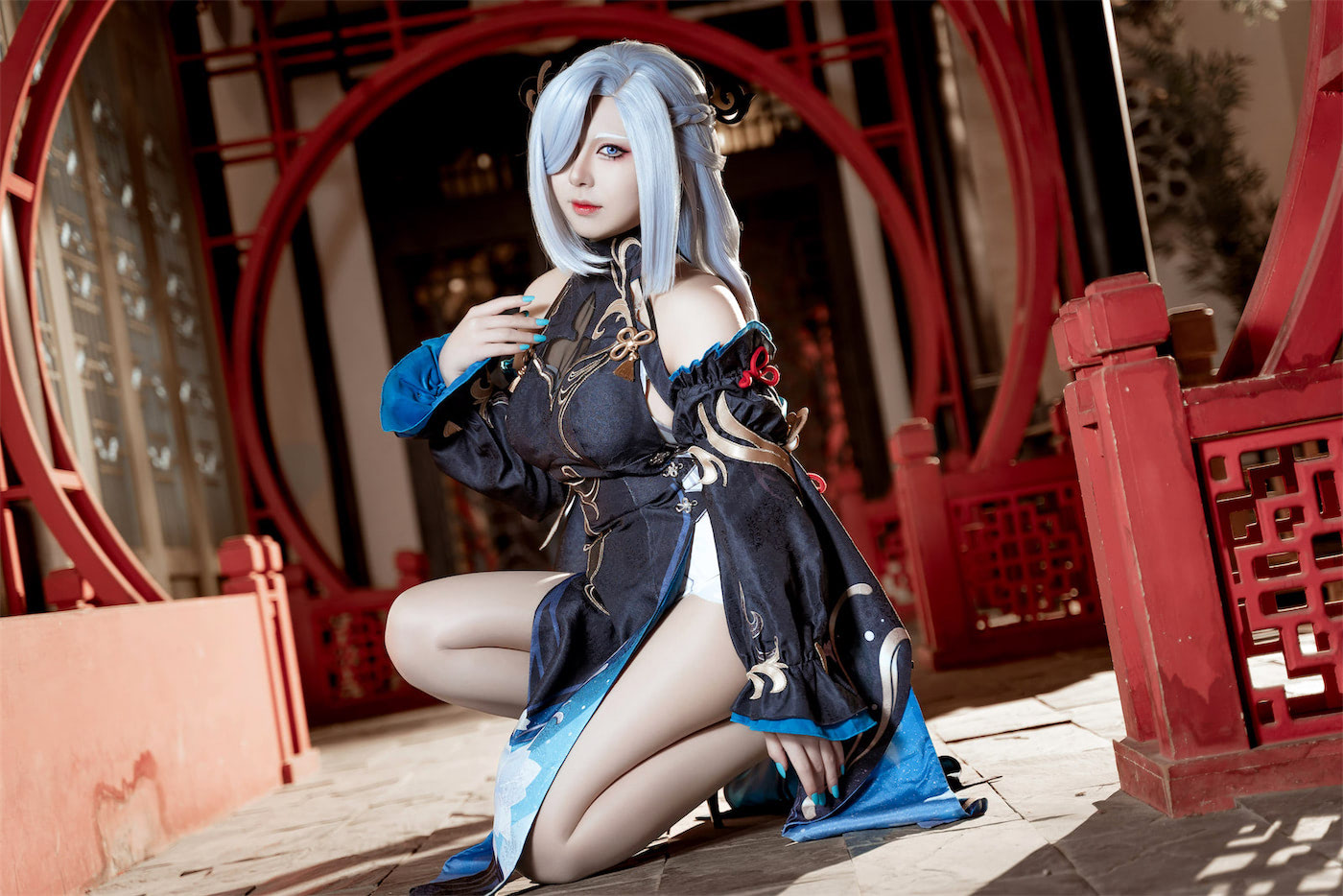 虎森森 原神申鹤冷花幽露35图插图1