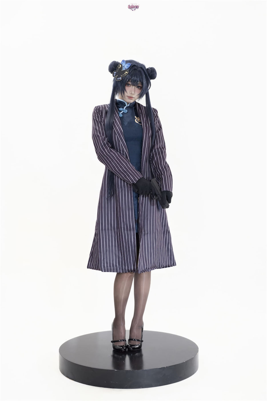 柒柒要乖哦 蔚蓝档案妃咲旗袍兔女郎116图(柒柒要乖哦的微博)插图4