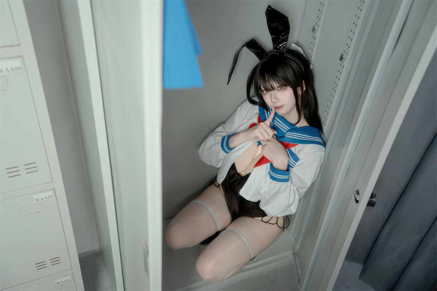 纸悦Etsu_ko  水手服兔女郎63图插图3