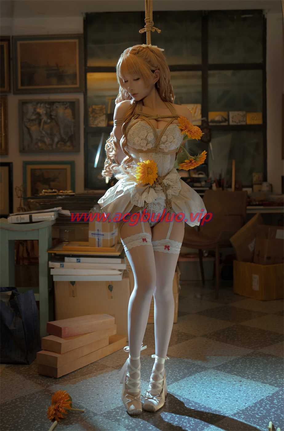 蠢沫沫 向日葵绳15图(蠢沫沫骂)插图1