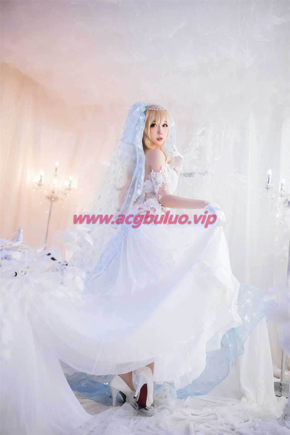 焖焖碳 索米婚纱42图插图1