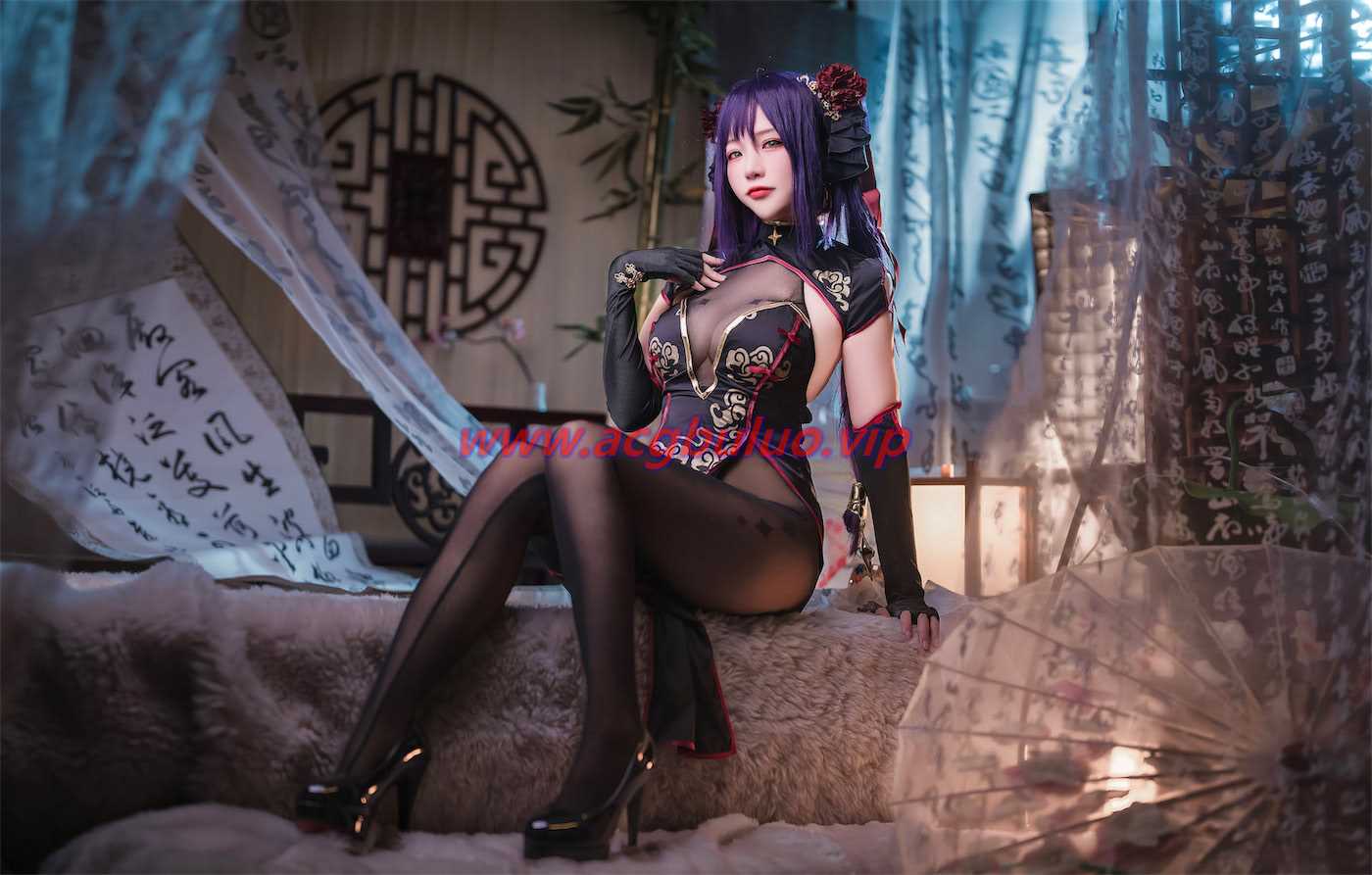 二佐Nisa原神莫娜旗袍36图(二佐nisa博主身高多少)插图1