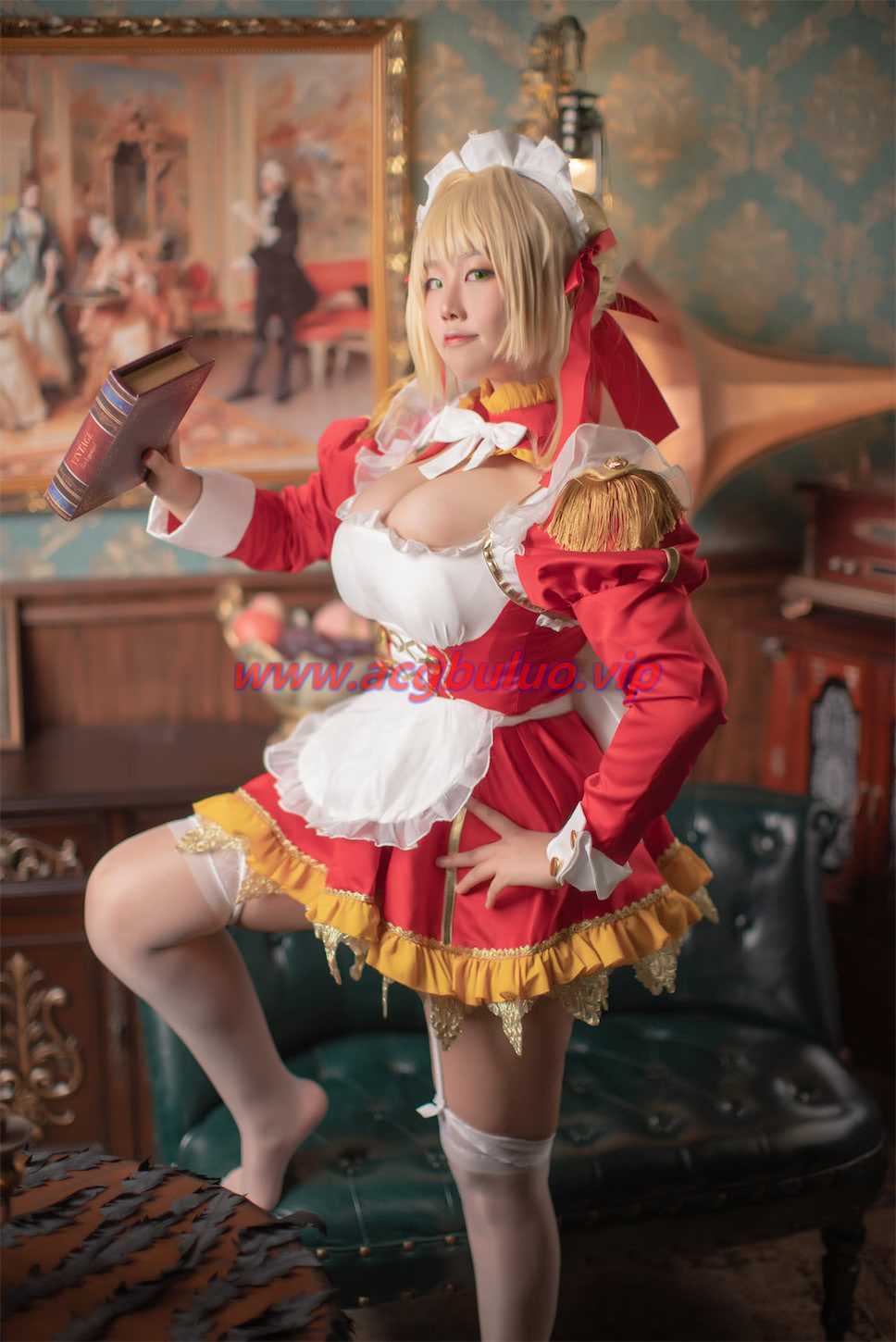 穆零Mu0尼禄女仆偶像打歌服68图(妮穆娜)插图1