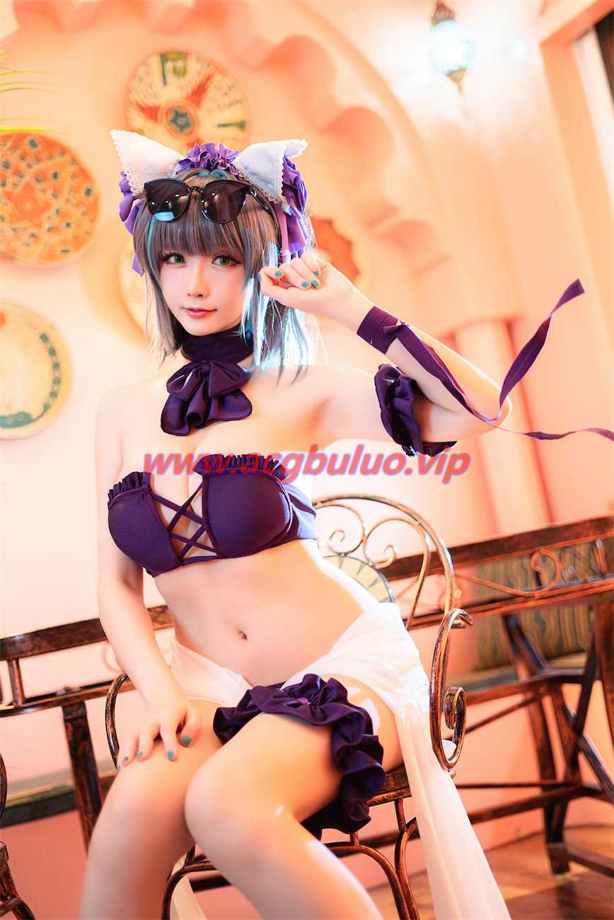 星之迟迟碧蓝航线柴郡泳装35图(碧蓝航线WIKI魅魔皮肤星之迟迟cos免费观看)插图1