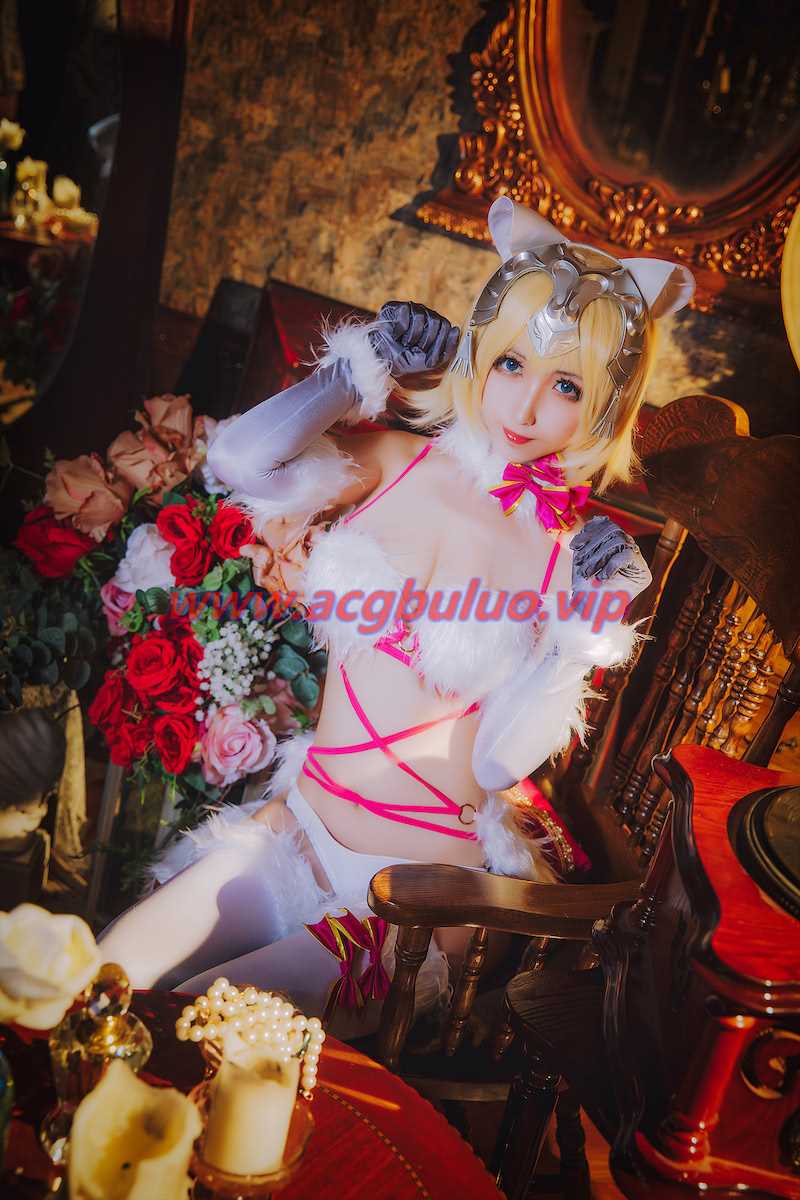 rioko凉凉子fgo猫耳贞德41图(COSER凉凉子)插图1